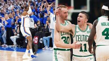 NBA Playoffs 2024: Boston Celtics, Oklahoma City Thunder Win Game 1 Against Cleveland Cavaliers and Dallas Mavericks respectively