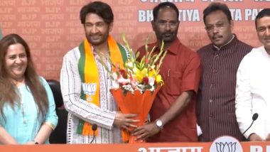 Shekhar Suman Joins BJP Amid Ongoing Lok Sabha Elections 2024 (Watch Video)