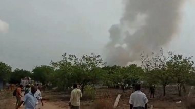 Tamil Nadu Fireworks Factory Blast: Eight Killed, Several Injured in Explosion at Firecracker Factory in Sivakasi (Watch Video)