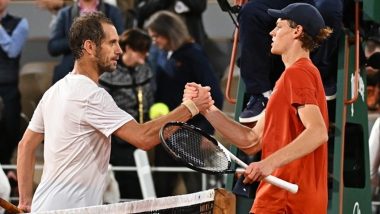 French Open 2024: Jannik Sinner Marches to Third Round Following Win Over Home Favourite Richard Gasquet