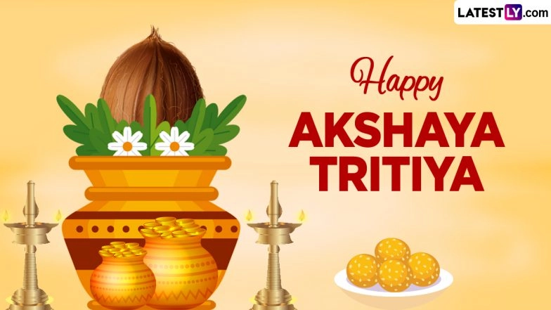 Akshaya Tritiya 2024 Wishes & Greetings: WhatsApp Messages, Akha Teej Images, Quotes, HD Wallpapers and SMS for Family and Friends