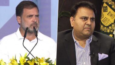 'Rahul on Fire': Pakistan Politician and Former Minister Fawad Chaudhry Shares Video of Rahul Gandhi Attacking PM Narendra Modi, Reveals His Purpose