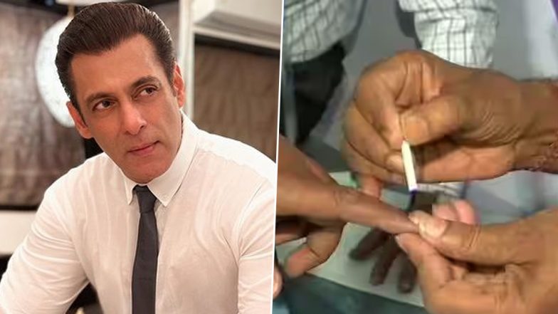 'Bharat Mata ki Jai'! Salman Khan Urges All To Exercise Right to Vote Amid Maharashtra Lok Sabha Elections 2024 On May 20