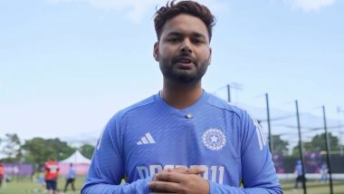 Rishabh Pant Enjoys First Nets Session in Indian Jersey After 16 Months, Gears Up for ICC T20 World Cup 2024