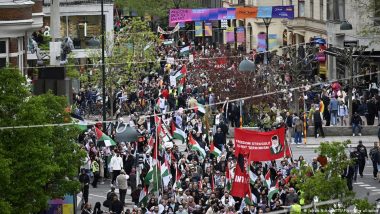 Thousands Protest Israel's Eurovision Participation