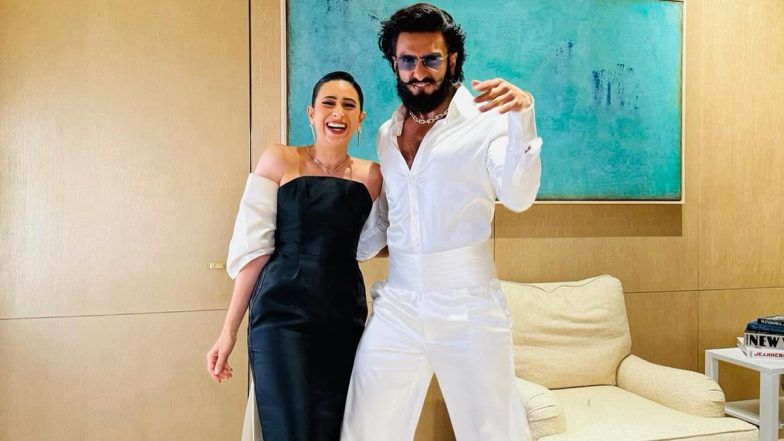 Stylish Karisma Kapoor Can't Stop Laughing in Ranveer Singh's Company at an Event (See Pics)