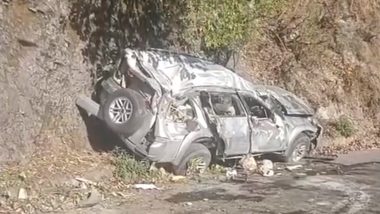 Dehradun Road Accident: Five Killed, One Seriously Injured After Car Falls Into Deep Ditch on Mussoorie Dehradun Marg in Uttarakhand
