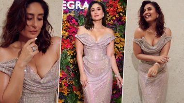Kareena Kapoor Khan Reigns Supreme in Portia Pink Shimmery Gown at Bvlgari Event (See Pics)