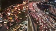 Massive Traffic Jam Near Ikea Hyderabad Following Heavy Rains, But Netizens Flood X With Old Video From Last Year