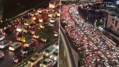 Massive Traffic Jam Near Ikea Hyderabad Following Heavy Rains, But Netizens Flood X With Old Video From Last Year