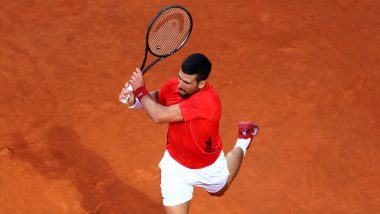 Novak Djokovic vs Alejandro Tabilo, Italian Open 2024 Free Live Streaming Online: How To Watch Live Telecast of Internazionali d'Italia Men’s Singles Third Round Tennis Match?