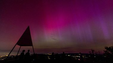 Solar Storm 2024: Powerful Geomagnetic Storms Puts on Brilliant Skyward Light Show Across the Globe, No Serious Problems Reported (See Pics)