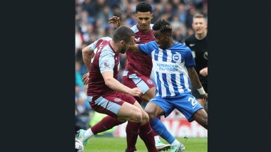 Brighton 1–0 Aston Villa, Premier League 2023–24: Villans Slips Up in Race for UEFA Champions League After Loss Against Seagulls