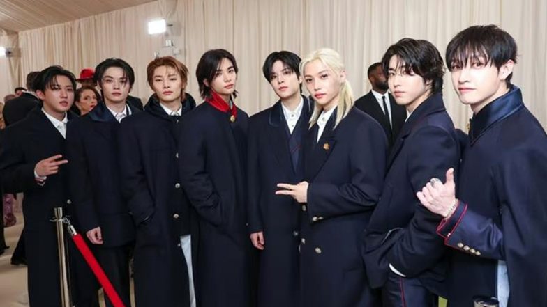 Stray Kids at Met Gala 2024: K-Pop Boy Band Disrespected by Paps at the Fashion Event, Video Goes Viral – WATCH 