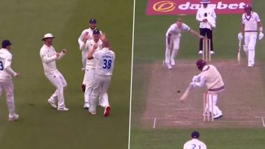 Stuart Broad Salutes Ben Stokes' ‘Heart of Lion’ as Latter Bowls 10 Overs With Dodgy Knee During Durham vs Somerset Country Championship 2024 Match