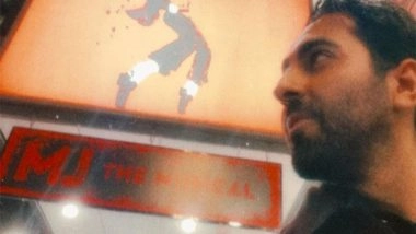 Entertainment News | 'Pure Nostalgia': Ayushmann Khurrana Reacts After Watching 'MJ the Musical' in New York