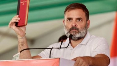 India News | Rahul Gandhi Asks Congress Candidates, Leaders to Carry Copy of Constitution During Nominations, Rallies