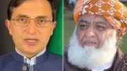 World News | Imran Khan's Party to Invite Fazlur Rehman to Join Opposition Alliance