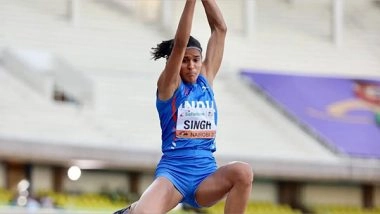 Sports News | Indian Grand Prix 1: Shaili Wins Gold in Long Jump; Praveen Seals Top Spot Men's Triple Jump