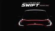 Business News | Maruti Starts Pre-booking for New-generation Swift
