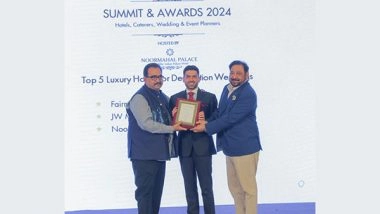 Business News | Noormahal Palace Organises the Renowned World of Wedding Summit & Awards in Association with Hospitality Horizon