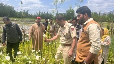 India News | J-K Police Launches Special Drive Against Illegal Poppy Cultivation
