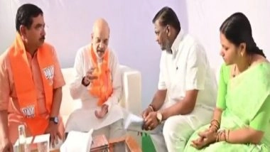 India News | Karnataka: Amit Shah Meets Family of Hubbali Murder Victim