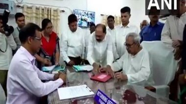 India News | Odisha CM Naveen Patnaik Files Nomination from Odisha's Kantabanji Assembly Seat