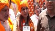 India News | BJP Candidate from West Delhi Kamaljeet Sehrawat Holds Roadshow Ahead of Filing Her Nomination