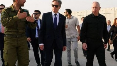 World News | Israeli Defence Minister Meets with US Secretary of State