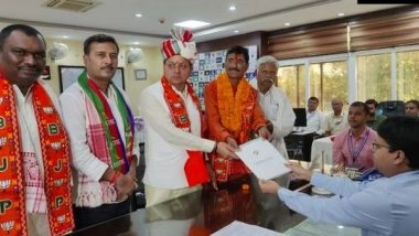 India News | BJP Candidate Sanjay Seth Files Nomination from Ranchi Lok Sabha Seat