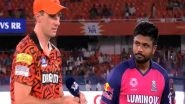Sports News | IPL 2024: Sunrisers Hyderabad Win Toss, Opt to Bat Against Rajasthan Royals