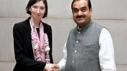 World News | Gautam Adani Meets British Envoy to India Lindy Cameron