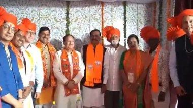 World News | 'Know BJP Initiative': Seven-member Delegation of Foreign Diplomats Attends JP Nadda's Rally in Madhya Pradesh