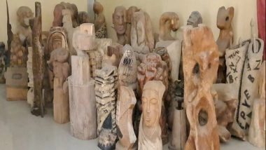 India News | Around 100 Sculptures Crafted by Artists in Tripura Being Installed in PM Modi's Constituency Varanasi
