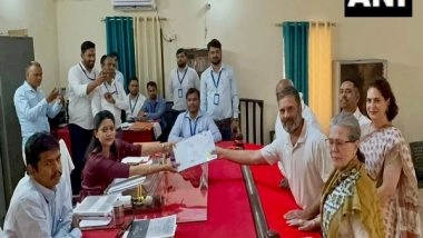 India News | Rahul Gandhi Files Nomination from UP's Raebareli