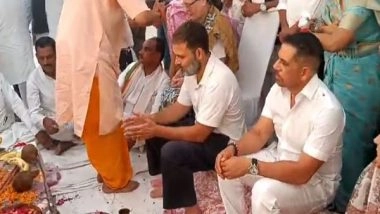 India News | Sonia Gandhi, Rahul Gandhi Offer Prayers After He Files Nomination for Raebareli Lok Sabha Seat