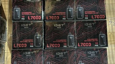 India News | Delhi Customs Seize E-cigarettes Worth Rs 2.40 Cr in Patparganj