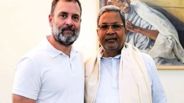 India News | Siddaramaiah Wishes Rahul Gandhi Success in Raebareli Contest, Says Seat Nurtured by Sonia Gandhi with Dedication