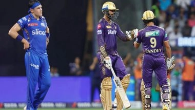 Sports News | IPL 2024: Venkatesh, Manish Propel KKR to 169 After MI Pacers Ran Rampant at Wankhede