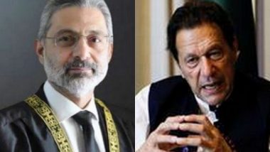 World News | Imran Khan Accuses Pakistan's Chief Justice of Being 'biased' Against His Party