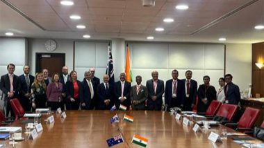 Business News | India, Australia Review Progress on CECA Negotiations, Discuss Way Forward for Its Completion