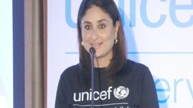 Entertainment News | Kareena Kapoor Appointed National Ambassador by UNICEF India; Says Children Need a Voice, Like to Be Heard