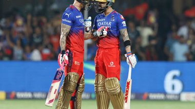 Sports News | RCB Skipper Faf Admits Being Nervous During Quick Loss of Wickets Following Win over GT