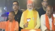 India News | Ahead of Third Phase of LS Polls, PM Modi Holds Roadshow After Offering Prayers at Ayodhya's Ram Temple