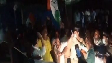 India News | BJP Shares Video of DK Shivakumar 'slapping' Congress Worker at Roadshow in Haveri