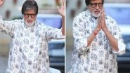 Amitabh Bachchan Treats Fans With Heartwarming Video From Sunday Meet and Greet Outside Jalsa
