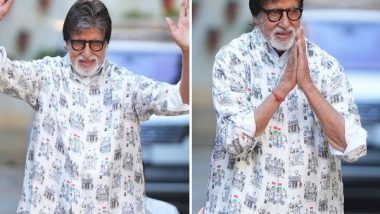 Amitabh Bachchan Treats Fans With Heartwarming Video From Sunday Meet and Greet Outside Jalsa