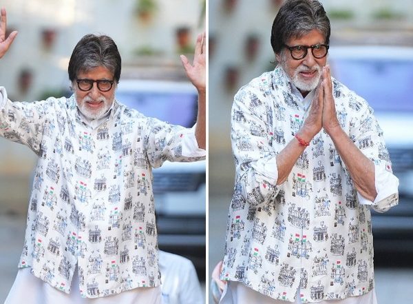 Amitabh Bachchan Treats Fans With Heartwarming Video From Sunday Meet and Greet Outside Jalsa