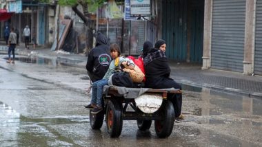 World News | Israel Issues Urgent Evacuation Notice to Gaza's Eastern Rafah Residents